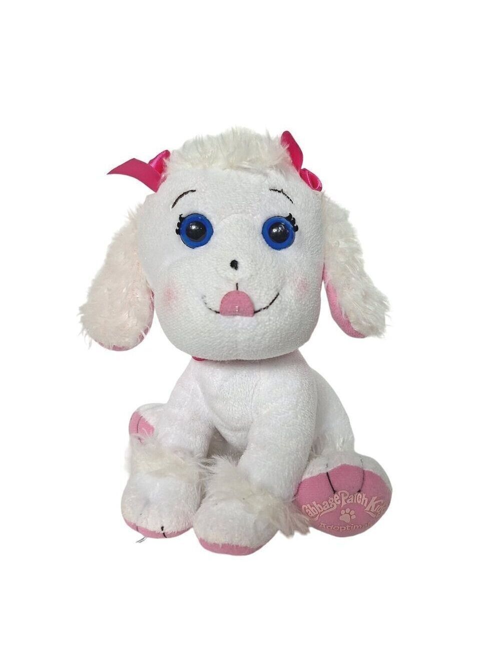 Cabbage Patch Kids Poodle Plush White 8.5 Inch